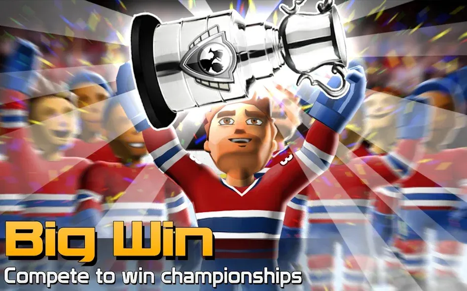 BIG WIN Hockey (БИГ ВИН Хоккей)  [МОД Unlimited Money] Screenshot 5