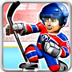 Взломанная BIG WIN Hockey (БИГ ВИН Хоккей)  [МОД Unlimited Money] - стабильная версия apk на Андроид