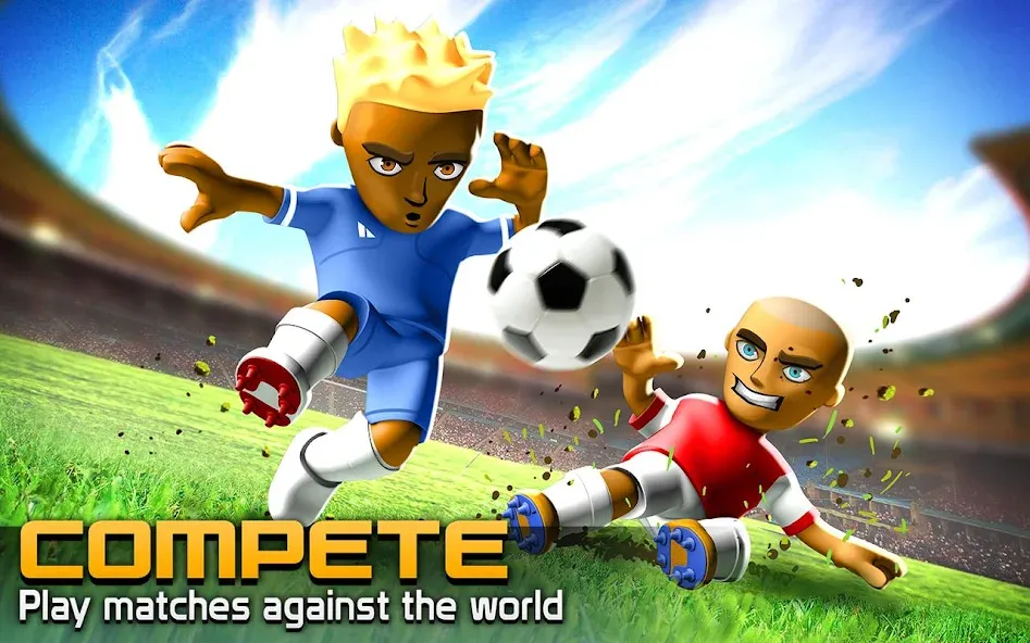 BIG WIN Soccer: World Football (БИГ ВИН Соккер)  [МОД Mega Pack] Screenshot 1