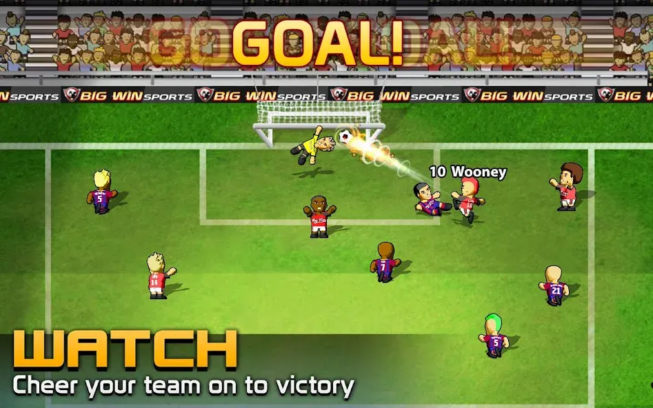 BIG WIN Soccer: World Football (БИГ ВИН Соккер)  [МОД Mega Pack] Screenshot 3