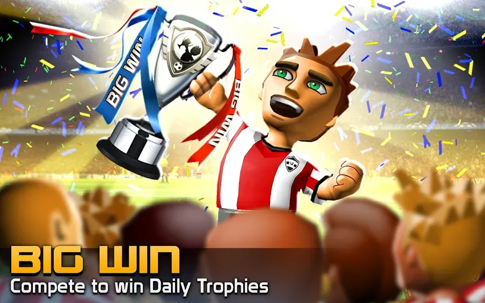 BIG WIN Soccer: World Football (БИГ ВИН Соккер)  [МОД Mega Pack] Screenshot 4