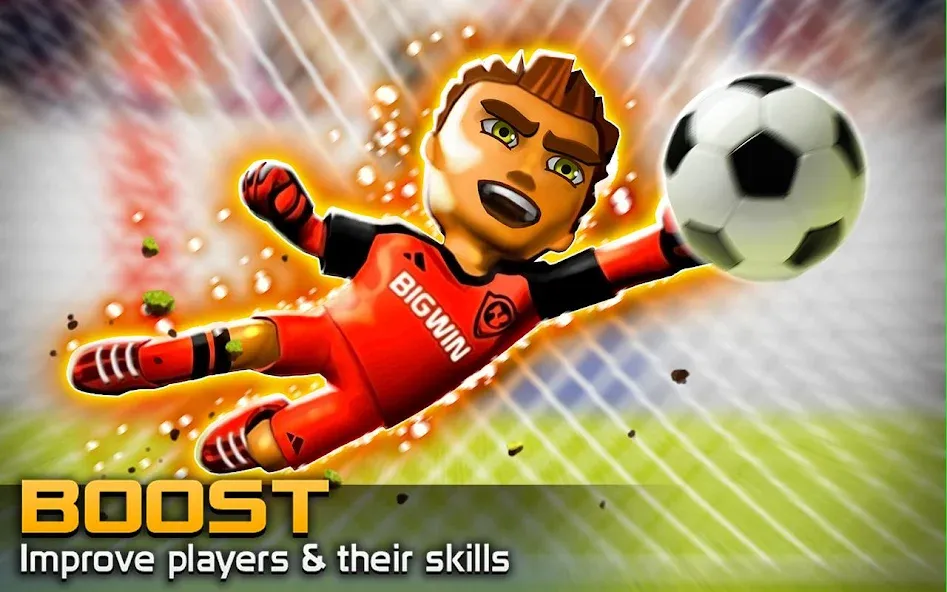 BIG WIN Soccer: World Football (БИГ ВИН Соккер)  [МОД Mega Pack] Screenshot 5