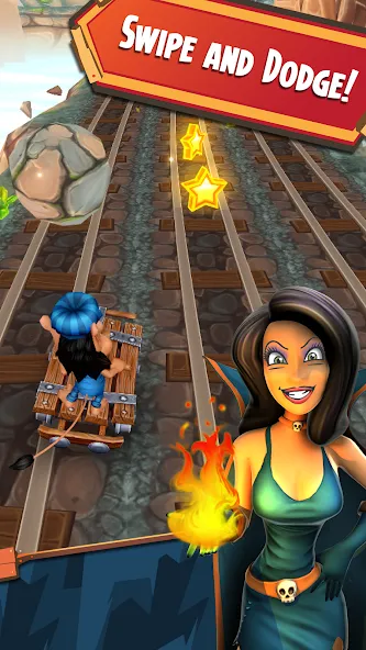 Hugo Troll Race 2: Rail Rush (Хуго Тролл Гонка 2)  [МОД Все открыто] Screenshot 2