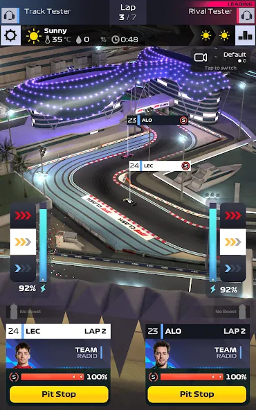 F1 Clash - Car Racing Manager (Ф1 Клаш)  [МОД Unlocked] Screenshot 2