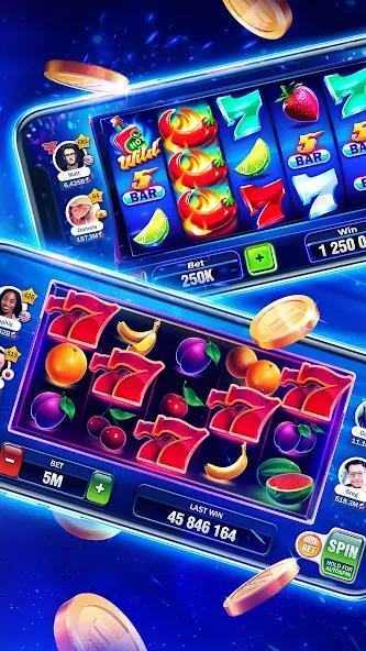 Huuuge Casino Slots Vegas 777 (Хьюдж Казино Слотс Вегас 777)  [МОД Много монет] Screenshot 4