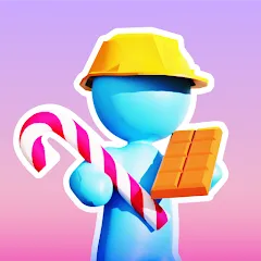 Взломанная Candy Factory (Кэнди Фактори)  [МОД Бесконечные монеты] - полная версия apk на Андроид