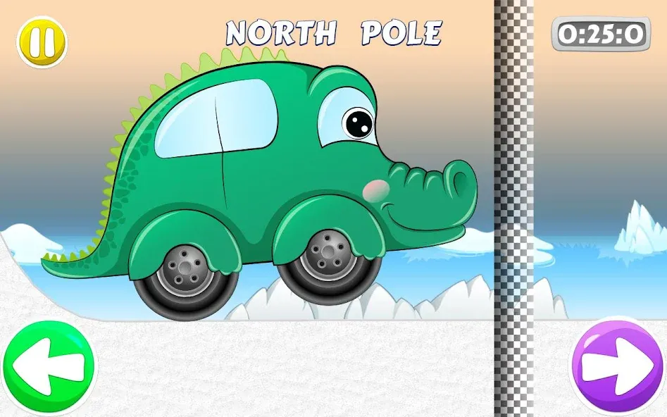 Racing car game for kids  [МОД Много монет] Screenshot 4