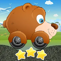 Скачать взлом Racing car game for kids  [МОД Много монет] - полная версия apk на Андроид