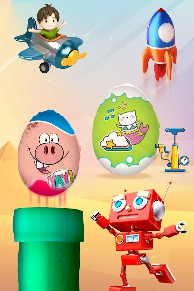 Surprise Eggs - Toddler games  [МОД Бесконечные монеты] Screenshot 3