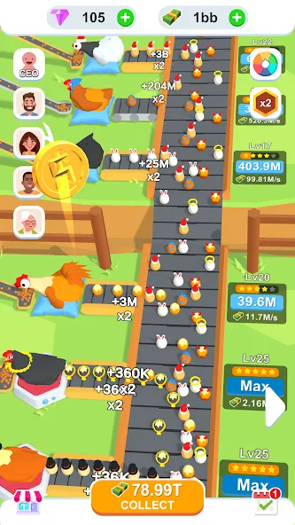 Idle Egg Factory  [МОД Unlimited Money] Screenshot 3