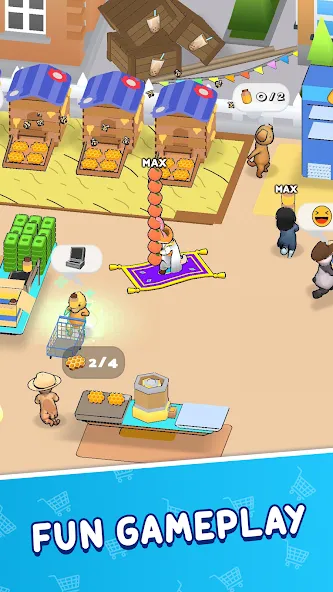 Animal Mart: Tycoon Games (Мой Зверинец Март)  [МОД Бесконечные деньги] Screenshot 5