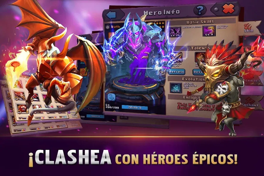 Clash of Lords 2: Español (Клэш оф Лордс 2)  [МОД Mega Pack] Screenshot 2