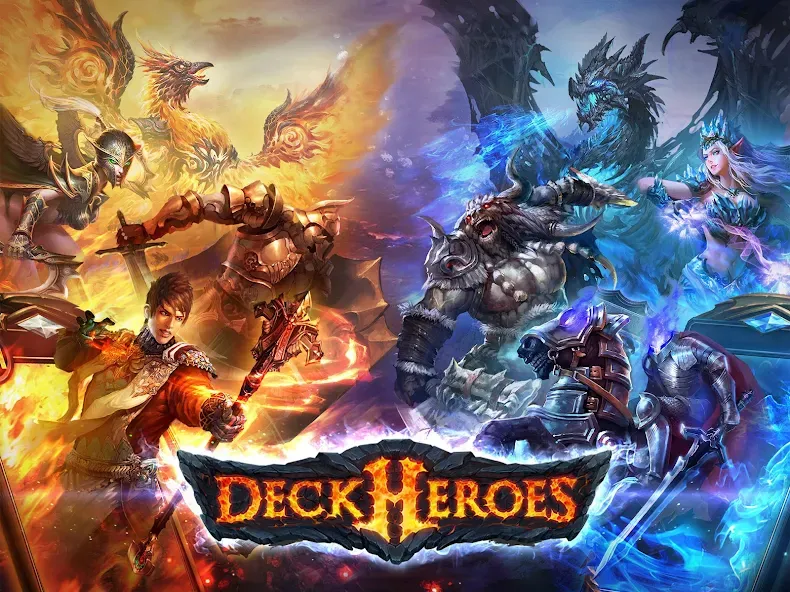 Deck Heroes: Legacy (Дек Герои)  [МОД Unlocked] Screenshot 1