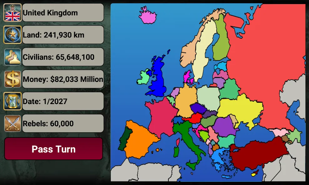 Europe Empire  [МОД Много монет] Screenshot 2