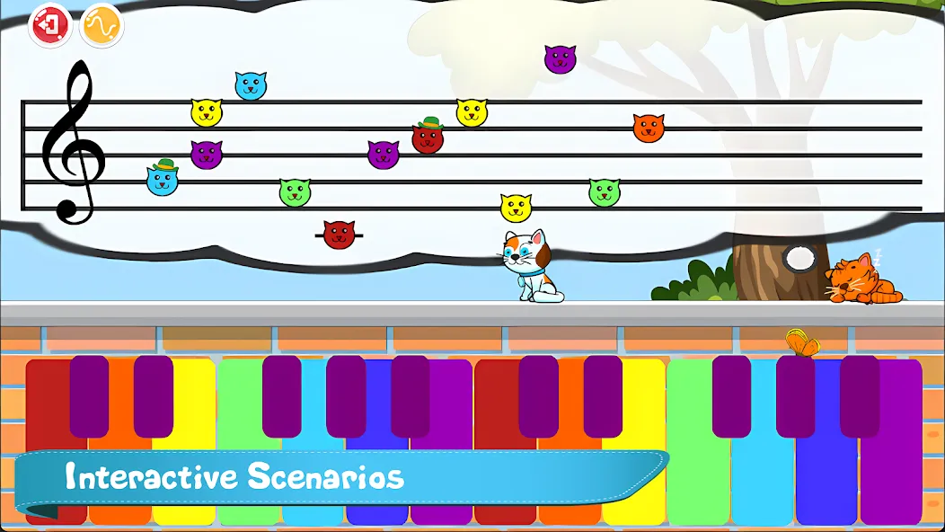 Cat Piano Meow - Sounds & Game  [МОД Меню] Screenshot 4