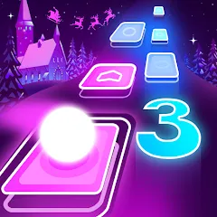 Взлом Dancing Sky 3 (Дэнсинг Скай 3)  [МОД Бесконечные монеты] - стабильная версия apk на Андроид