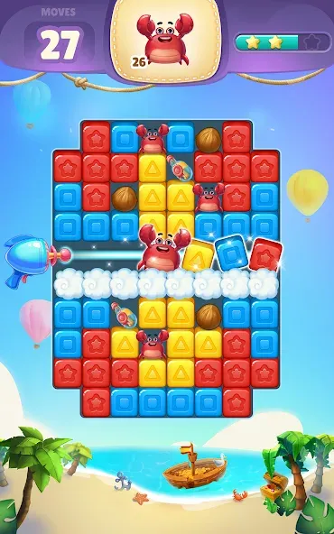 Cube Rush Adventure (Кьюб Раш Приключение)  [МОД Бесконечные деньги] Screenshot 2