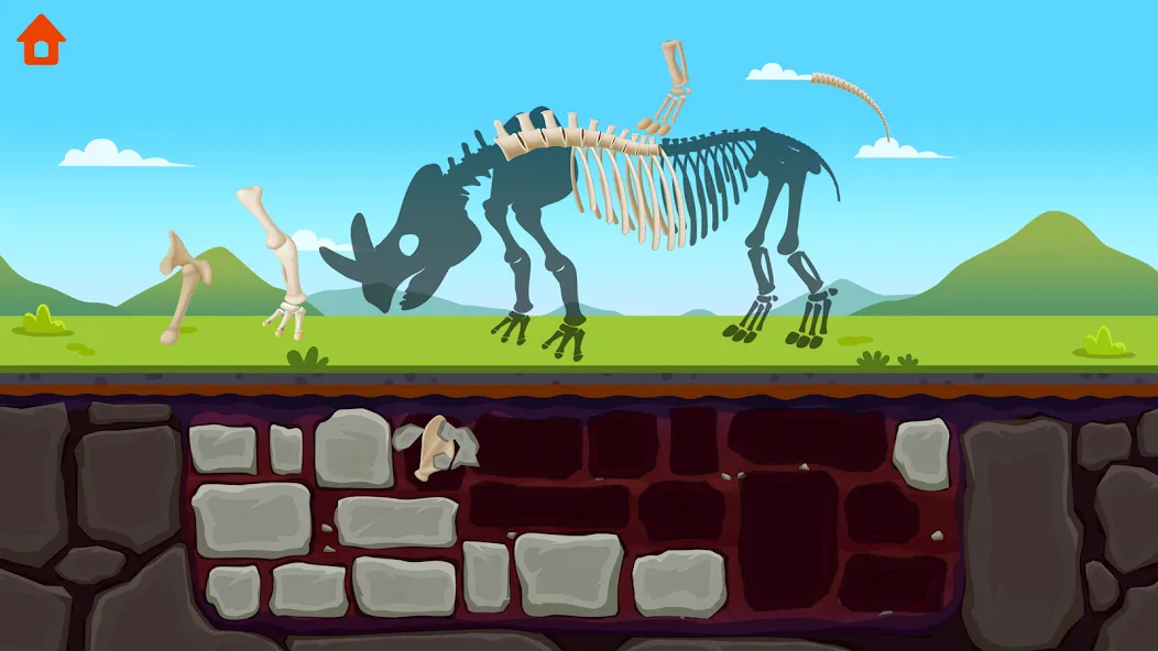 Dinosaur Park 2 - Kids Games  [МОД Бесконечные монеты] Screenshot 2