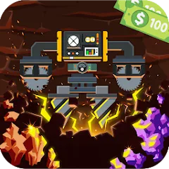 Взломанная Happy Digging: Idle Miner Tyco (Хэппи Диггинг)  [МОД Unlimited Money] - стабильная версия apk на Андроид