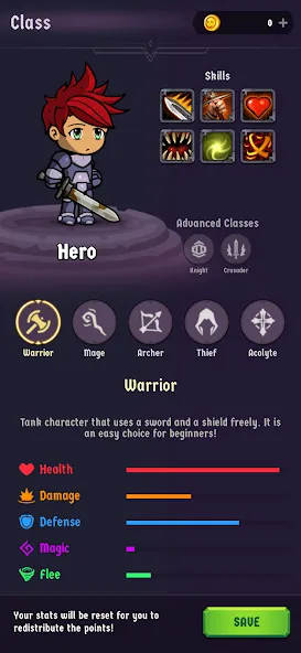 The Walking Hero - Idle RPG (Зе Волкинг Хиро)  [МОД Mega Pack] Screenshot 2