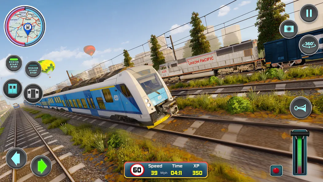 City Train Driver- Train Games  [МОД Все открыто] Screenshot 3