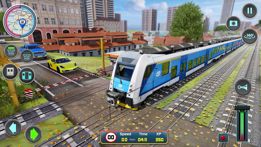 City Train Driver- Train Games  [МОД Все открыто] Screenshot 4