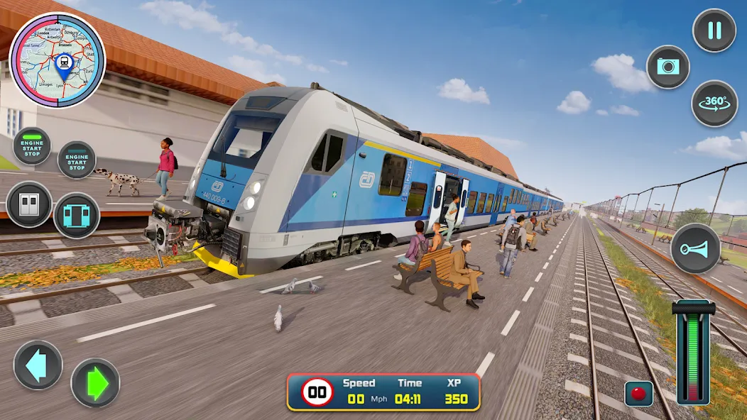 City Train Driver- Train Games  [МОД Все открыто] Screenshot 5