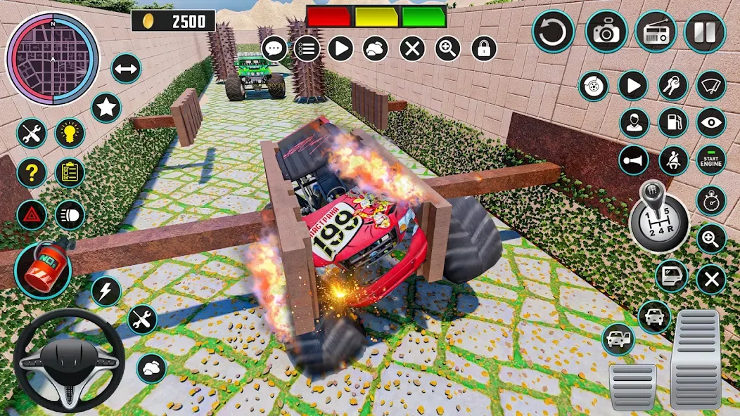 Monster Truck Maze Puzzle Game  [МОД Mega Pack] Screenshot 5