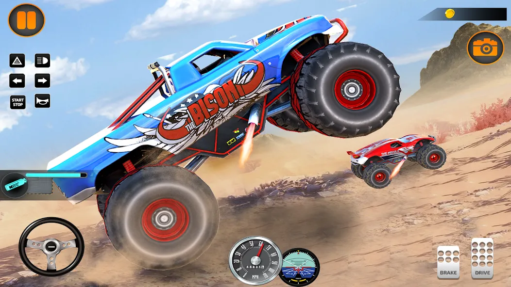 Monster Truck Off Road Racing  [МОД Menu] Screenshot 3