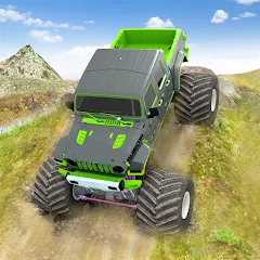 Взломанная Monster Truck Off Road Racing  [МОД Menu] - стабильная версия apk на Андроид