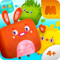 Скачать взлом Cutie Cubies  [МОД Бесконечные деньги] - полная версия apk на Андроид