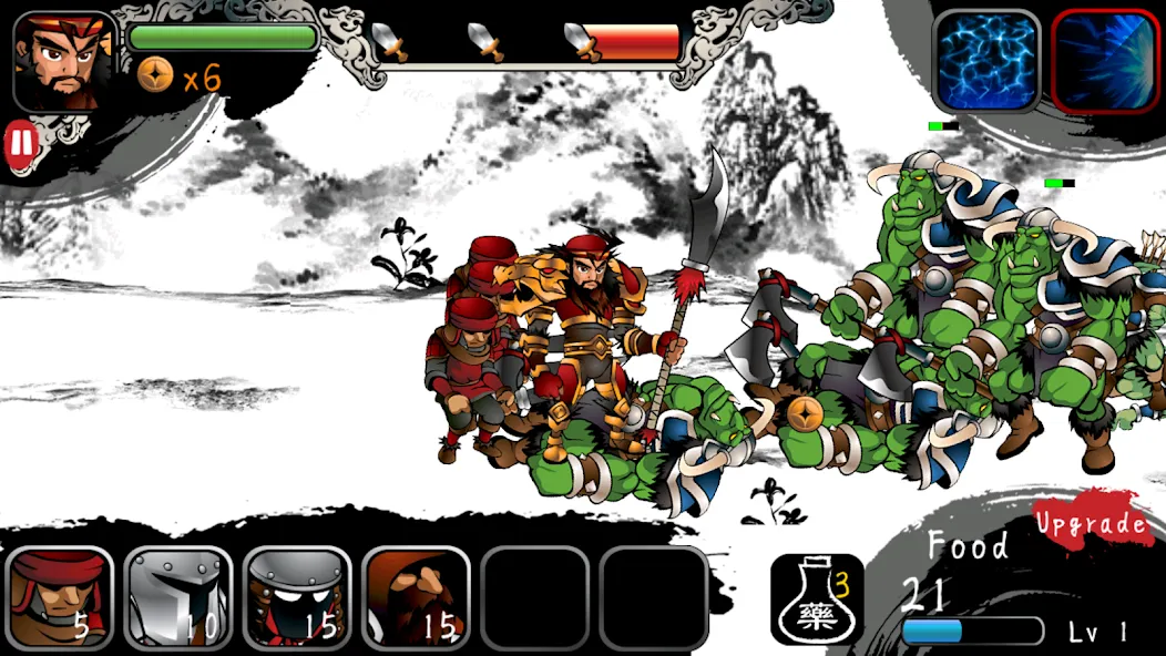 Three Kingdoms Defense (Три Королевства Защита)  [МОД Меню] Screenshot 5