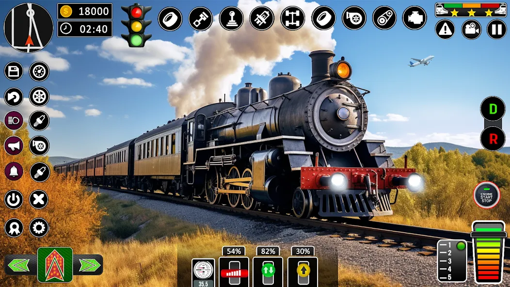 City Train Games Driver Sim 3D  [МОД Все открыто] Screenshot 3