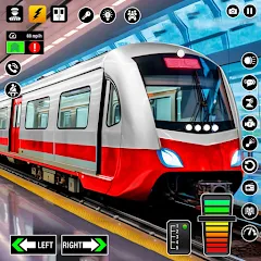 Взломанная City Train Games Driver Sim 3D  [МОД Все открыто] - полная версия apk на Андроид