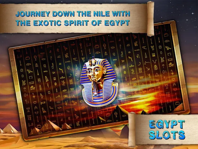 Egypt Slots Casino Machines (Египетские игровые автоматы казино)  [МОД Unlocked] Screenshot 2