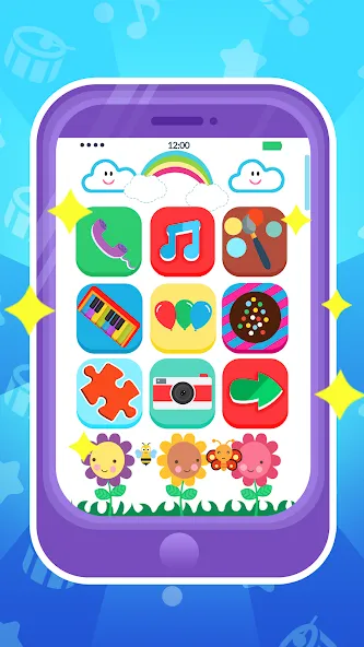 Baby Phone: Toddler Games (Беби Фон)  [МОД Меню] Screenshot 1