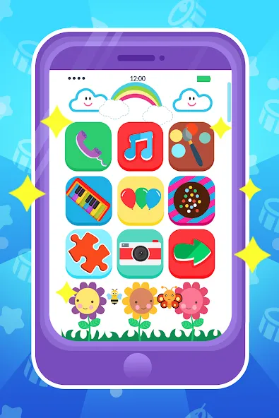 Baby Phone: Toddler Games (Беби Фон)  [МОД Меню] Screenshot 5