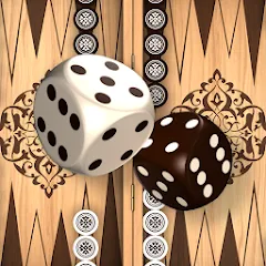 Взломанная Backgammon -  Board Game  [МОД Menu] - полная версия apk на Андроид