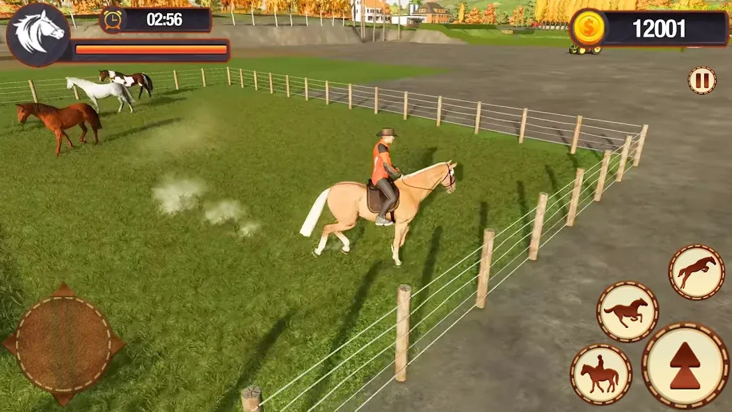 My Horse Herd Care Simulator (Мой симулятор ухода за стадом лошадей)  [МОД Unlimited Money] Screenshot 2