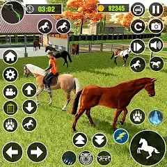 Взломанная My Horse Herd Care Simulator (Мой симулятор ухода за стадом лошадей)  [МОД Unlimited Money] - стабильная версия apk на Андроид