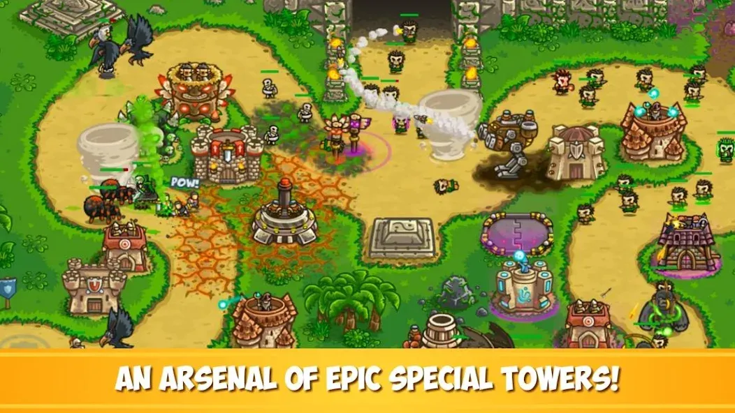 Kingdom Rush Frontiers TD (Кингдом Раш Фронтис ТД)  [МОД Unlimited Money] Screenshot 4