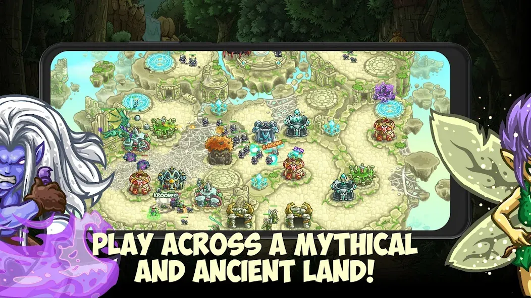 Kingdom Rush Origins TD (Кингдом Раш Ориджинс)  [МОД Бесконечные монеты] Screenshot 3