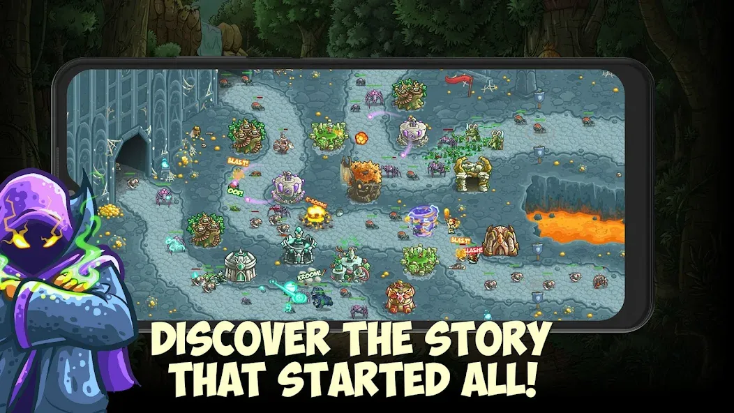 Kingdom Rush Origins TD (Кингдом Раш Ориджинс)  [МОД Бесконечные монеты] Screenshot 5