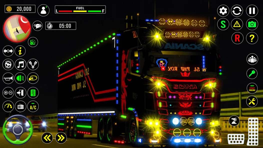 US Truck City Transport Sim 3d  [МОД Меню] Screenshot 1