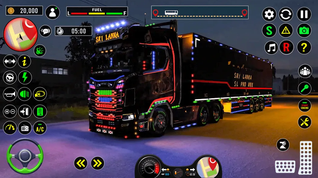 US Truck City Transport Sim 3d  [МОД Меню] Screenshot 3