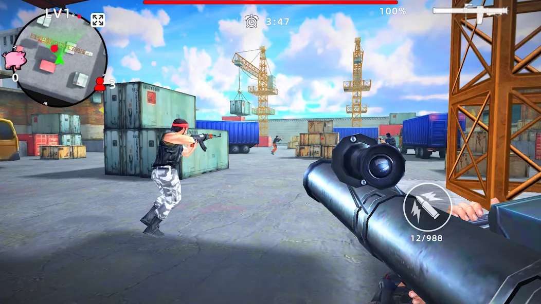 Gun Strike: FPS Shooter Game (Каунтер Атак)  [МОД Menu] Screenshot 5