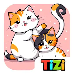 Скачать взломанную My Cat Town - Cute Kitty Games  [МОД Menu] - стабильная версия apk на Андроид