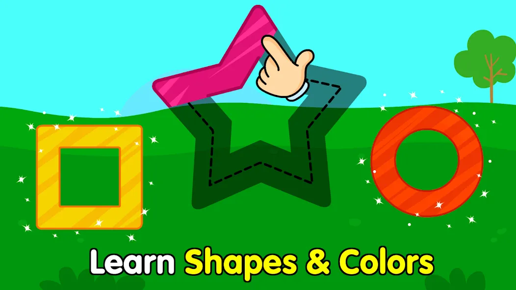 Shapes & Colors Games for Kids  [МОД Unlocked] Screenshot 1