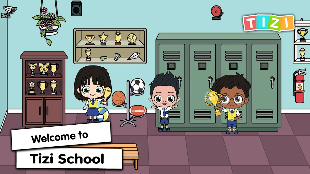 Tizi Town - My School Games  [МОД Mega Pack] Screenshot 1