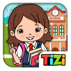 Взлом Tizi Town - My School Games  [МОД Mega Pack] - последняя версия apk на Андроид